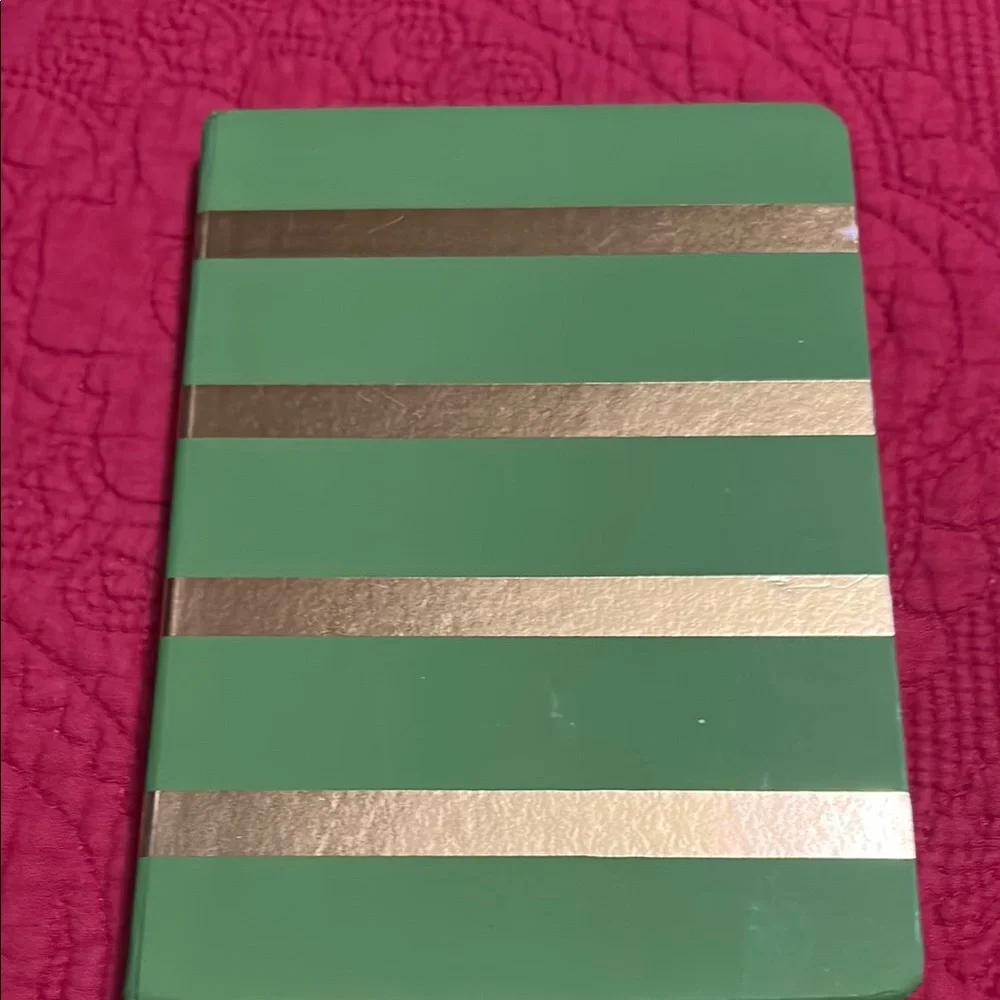 Opalhouse gold stripe journal